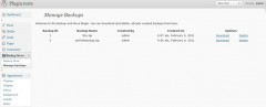 Backup and Move Plugin screenshot 3