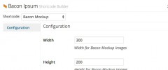 Bacon Ipsum screenshot 2