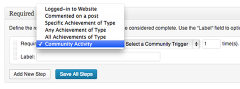 BadgeOS Community Add-on screenshot 1