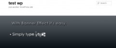 Banner Effect Header screenshot 2