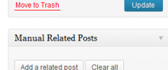 Manual Related Posts screenshot 1