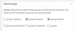 Private groups screenshot 1