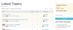 bbPress New Topics screenshot 1
