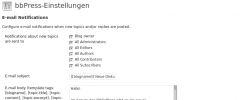 bbPress Notify screenshot 1