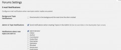 bbPress Notify (No Spam) screenshot 1