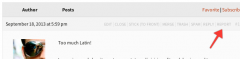 bbPress - Report Content screenshot 1