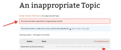 bbPress - Report Content screenshot 3