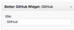 Better GitHub Widget screenshot 2