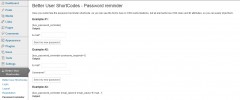 Better User Shortcodes screenshot 4