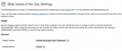 BibleGateway VOTD screenshot 1