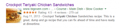 BigOven Recipe SEO Plugin screenshot 2