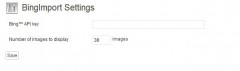 BingImport screenshot 1