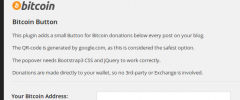 Bitcoin Donate Button screenshot 1
