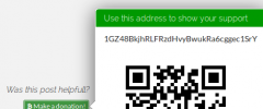 Bitcoin Donate Button screenshot 2