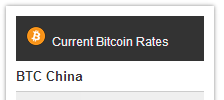 Bitcoin Price Ticker screenshot 1