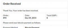 Bitcoin Payments for WP WooCommerce screenshot 3
