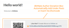 BitMate Author Donations screenshot 1