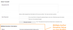 BitMate Author Donations screenshot 2