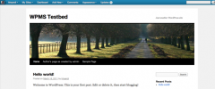 Blue Admin Bar screenshot 10