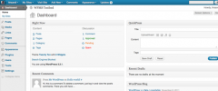 Blue Admin Bar screenshot 6