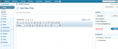 Blue Admin Bar screenshot 9