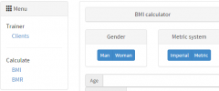 BMI BMR Calculator screenshot 1