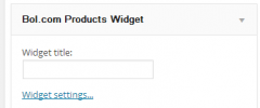 Bol.com Partner Program Plugin screenshot 5