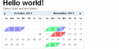 Booking Calendar Contact Form screenshot 1