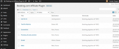 Booking.com Affiliate plugin screenshot 1