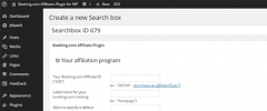 Booking.com Affiliate plugin screenshot 2