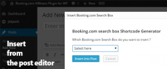 Booking.com Affiliate plugin screenshot 4
