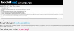 Bookitme RealTime Chat Helper screenshot 1