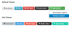 Bootstrap Buttons screenshot 2