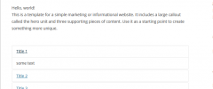 Bootstrap collapse screenshot 2