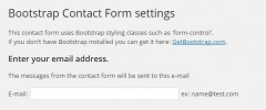 MA Bootstrap Contact Form screenshot 2