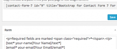 Bootstrap for Contact Form 7 screenshot 2