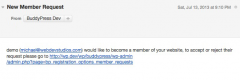 BuddyPress Registration Options screenshot 4