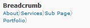 amr breadcrumb navigation screenshot 7