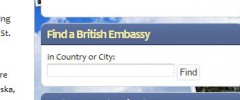 British Embassy Finder screenshot 1