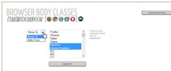 Browser Body Classes with Shortcodes screenshot 5