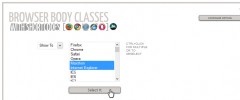Browser Body Classes with Shortcodes screenshot 6