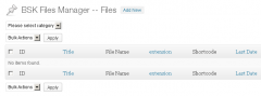 BSK Files Manager screenshot 2