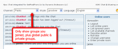 Buddypress-Ajax-Chat screenshot 3