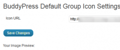BuddyPress Group Default Avatar screenshot 1