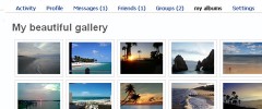 Easy Albums - Buddypress users create and share images, video and audio albums - the easy way. screenshot 2
