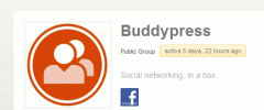 BuddyPress Facebook screenshot 1
