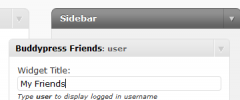 Buddypress Friends screenshot 2