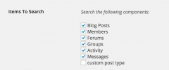 BuddyPress Global Search screenshot 2