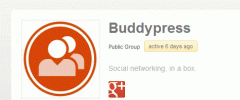 BuddyPress Google Plus screenshot 2