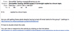 BuddyPress Group Activity Notifications screenshot 4
